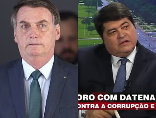 Vídeo revelador de Bolsonaro no programa de Datena contraria discurso envolvendo a PF