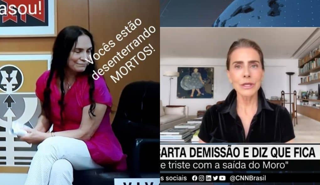 Maitê Proença responde Regina Duarte após piti na CNN Brasil