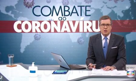 Com ampla cobertura da pandemia, Globo turbina jornalismo e mostra soberania