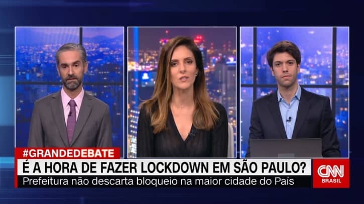 Monalisa Perrone interrompe barraco ao vivo na CNN Brasil