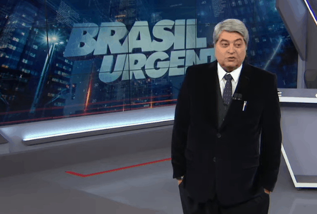 Audiência da TV: Brasil Urgente de Datena vence SBT de ponta a ponta