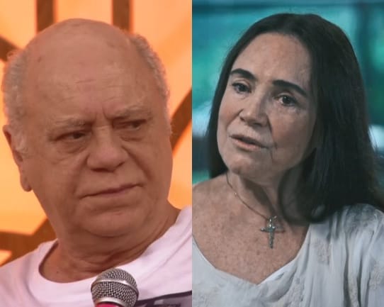 Chorando, Tonico Pereira detona entrevista de Regina Duarte