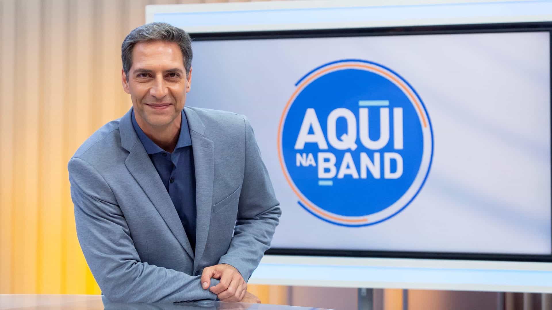 Demitido da Band, Luís Ernesto Lacombe visita a RedeTV! e deve ser contratado
