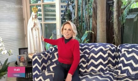 Ana Maria Braga fala da cura do câncer e agradece Nossa Senhora de Fátima