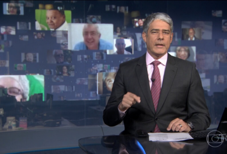Jornal Nacional anuncia mudança em homenagem às vítimas de coronavírus