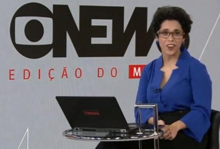 Apresentadora surpreende e se emociona com reportagem da GloboNews