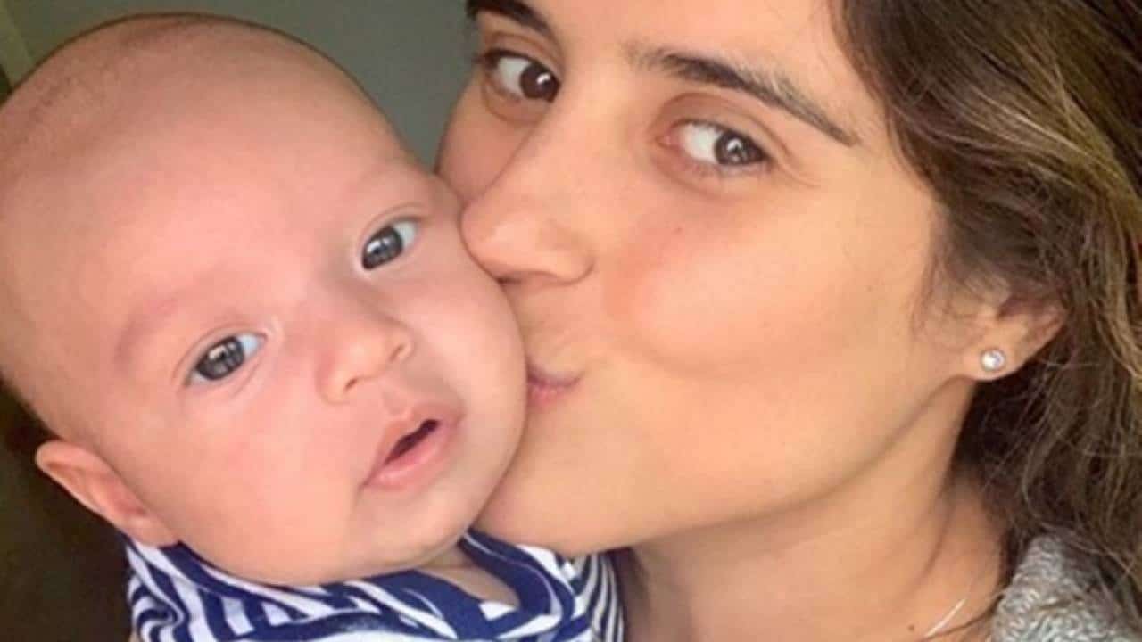 Camila Camargo fala sobre rotina com o filho de nove meses