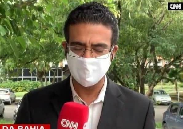 Repórter da CNN Brasil tem mal-estar ao vivo e abandona telejornal