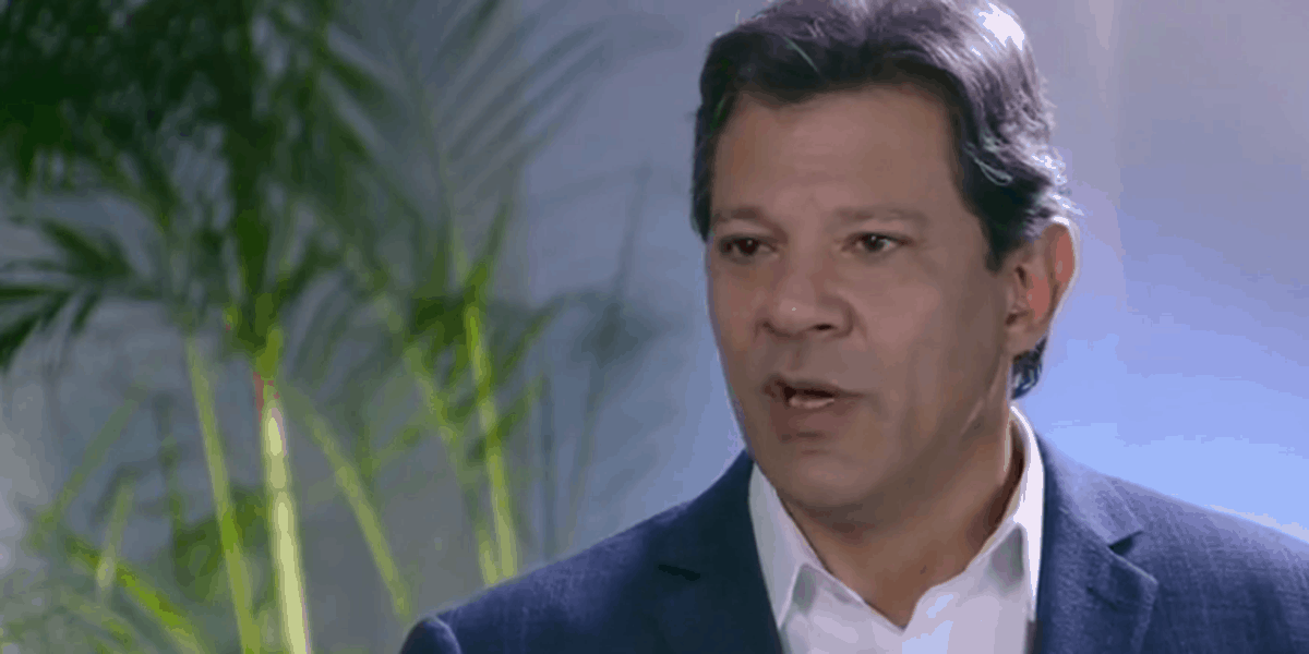 Fernando Haddad ironiza cancelamento do SBT Brasil ao anunciar entrevista