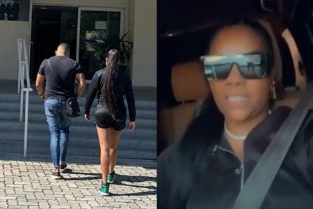 Ludmilla é acusada de trair a esposa e toma providências em delegacia