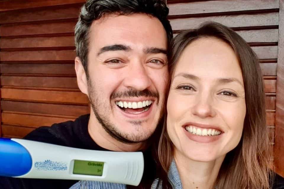 Marcos Veras e Rosanne Mulholland revelam ansiedade para a chegada do primeiro filho