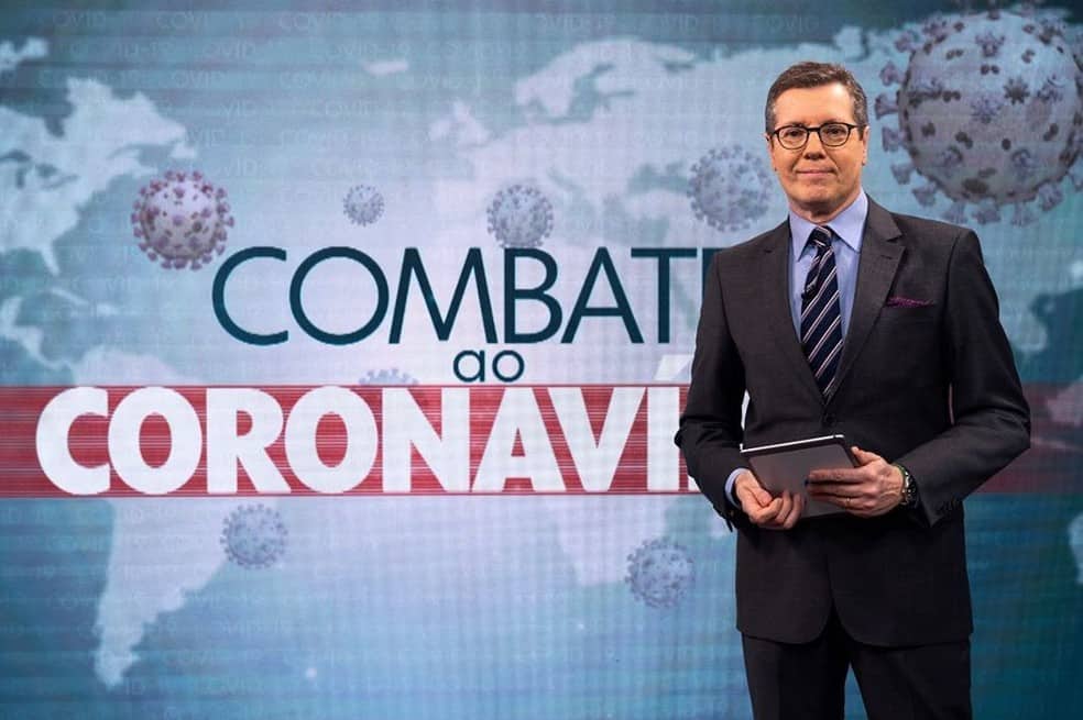 Combate ao Coronavírus atingiu marca impressionante de interação na Globo