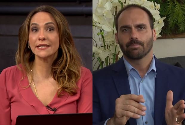 Apresentadora da GloboNews desabafa contra fala do filho de Bolsonaro