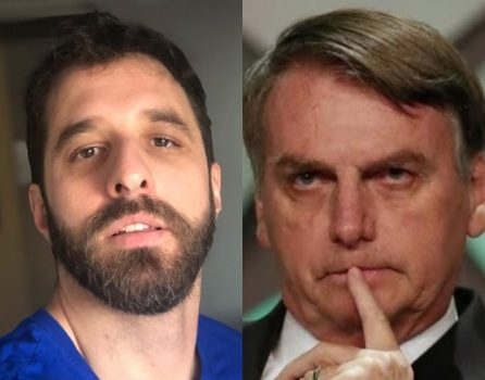 Irritado, Rafinha Bastos xinga e ataca Bolsonaro ao falar de vacinação