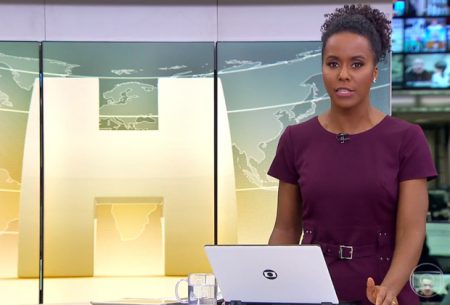Maju Coutinho se posiciona contra o racismo no Jornal Hoje
