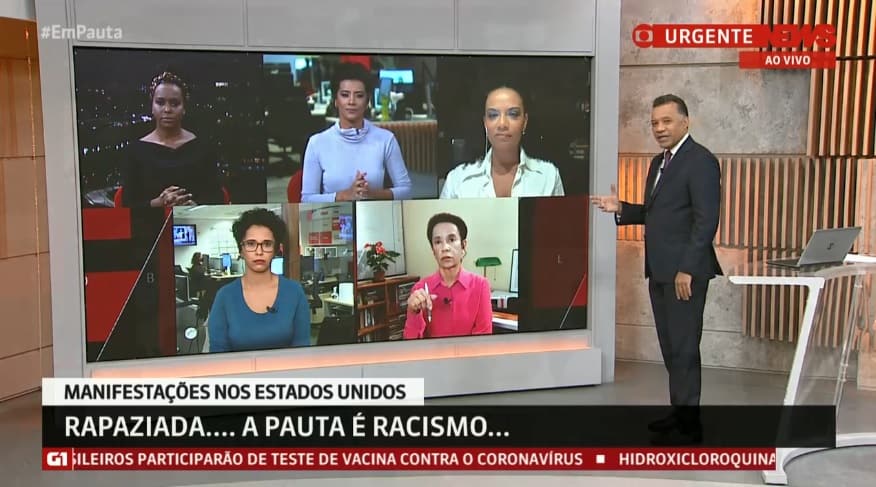 Famosos comemoram posição da GloboNews na luta contra o racismo