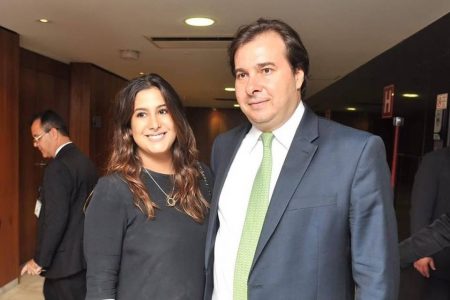 Filha de Rodrigo Maia é estagiária da CNN Brasil