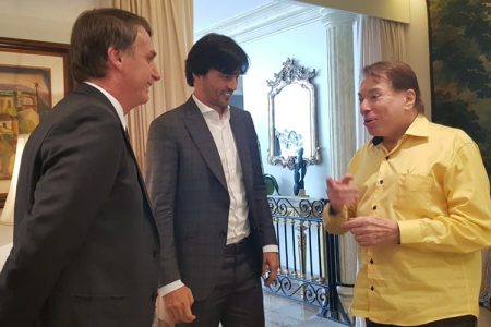 Silvio Santos fica surpreso com nomeação do genro para Ministério