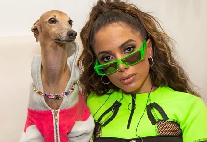 Em live, Anitta revela que cães são mais fiéis que homens