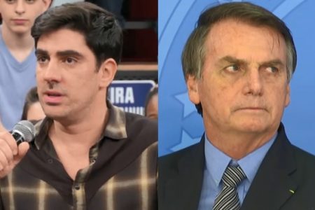 Marcelo Adnet exibe Bolsonaro laranja e publica alfinetada após prisão de Queiroz