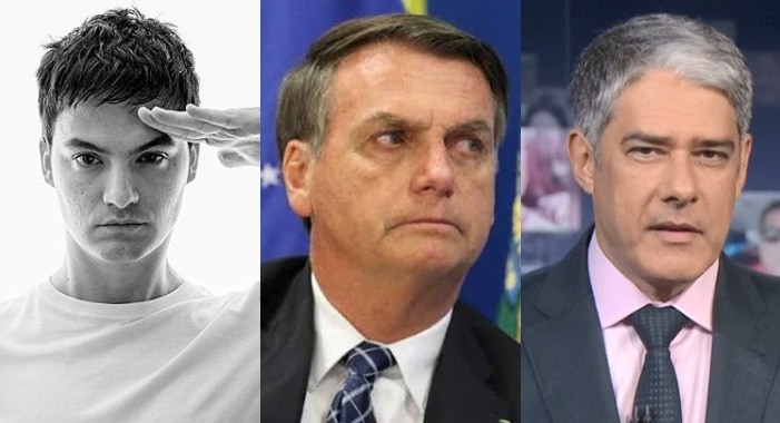 Felipe Neto provoca Bolsonaro e faz pedido inusitado a William Bonner