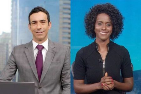 César Tralli e Maju Coutinho se destacam e Globo estuda promoção