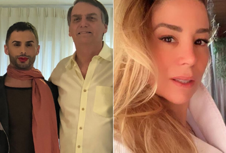 Dani Winits é exposta por amigo de Bolsonaro após atacar Antonia Fontenelle