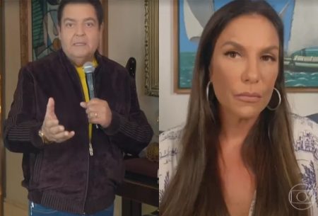 Faustão manda indireta e Ivete Sangalo critica polêmicas e fofocas na web