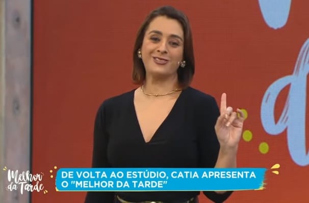 Audiência da TV: Com Catia Fonseca de volta ao estúdio, Melhor da Tarde reage