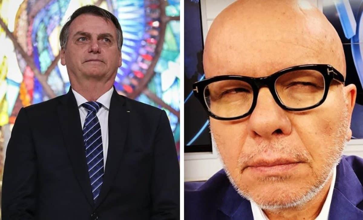 Marcelo Tas surpreende e cobra dívida do presidente Jair Bolsonaro