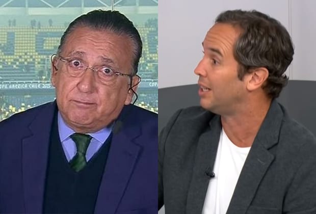 Caio Ribeiro é criticado por Galvão Bueno e Cleber Machado no SporTV