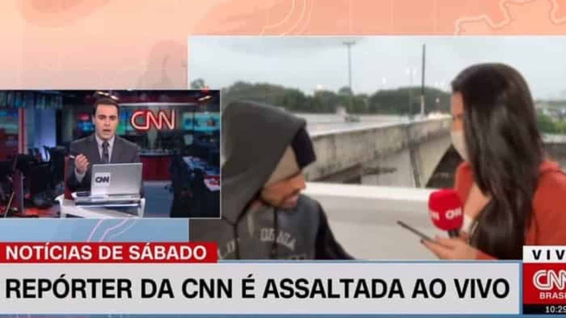 Polícia prende homem que assaltou repórter da CNN Brasil ao vivo