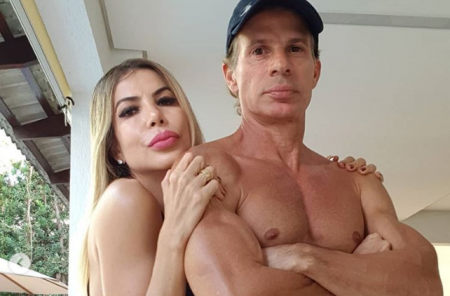 Túlio Maravilha faz vídeo beijando a esposa e deixa fãs perplexos