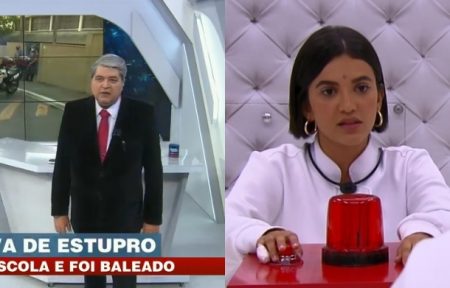 Novo cenário do Brasil Urgente é comparado ao quarto branco do BBB 2020