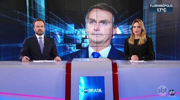 Audiência da TV: Em crise, SBT Brasil vai mal e quase empata com o Jornal da Band