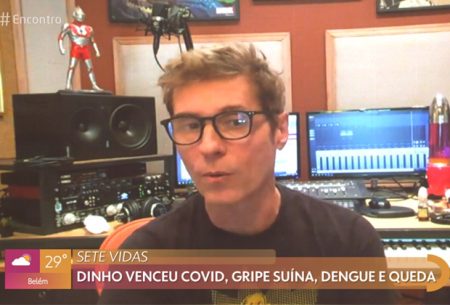 Dinho Ouro Preto vira meme ao lembrar histórico de doenças na Globo