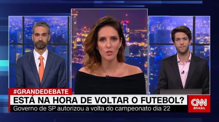 Ao vivo, clima tenso em debate na CNN Brasil deixa Monalisa Perrone nervosa