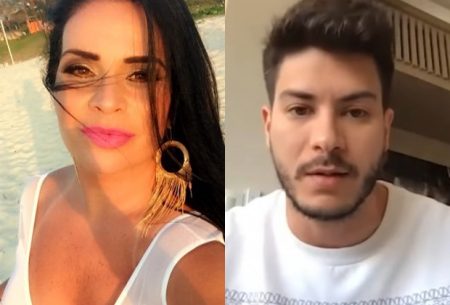 Em meio à polêmica, Solange Gomes afirma ter se relacionado com Arthur Aguiar