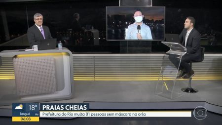 Flávio Fachel avisa que erro nos caracteres do Bom Dia RJ é fake news e faz alerta