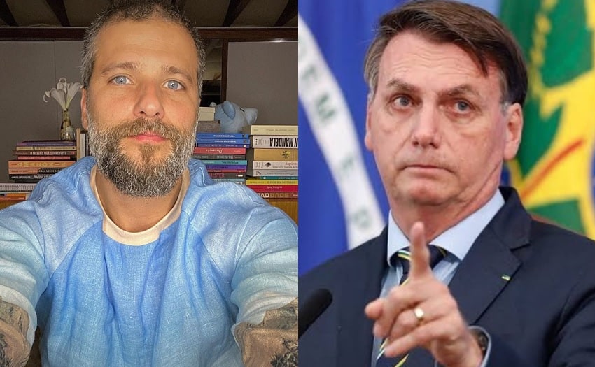 Bruno Gagliasso cita Adnet após se espantar com discurso de Bolsonaro