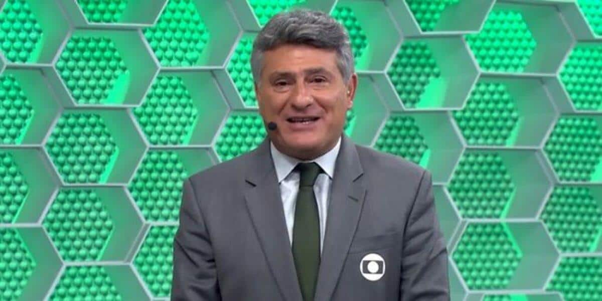 Cleber Machado é acusado na web de arrotar em transmissão na Globo