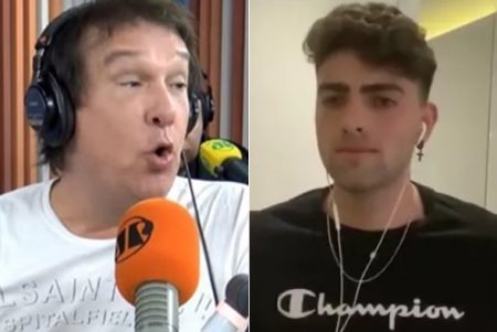 Cantor expõe equipe do Pânico após descobrir o que fizeram com galã do TikTok