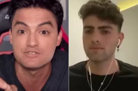 Felipe Neto consola galã do TikTok e revela o que o Pânico fez com ele há 10 anos