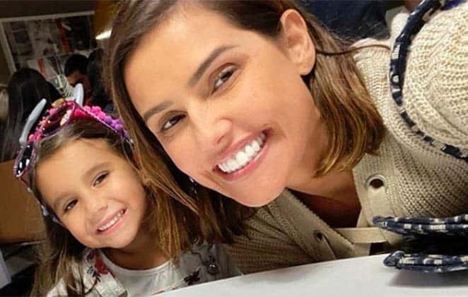 Filha de Deborah Secco estreia como atriz na Globo com apenas 4 anos