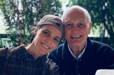 Fernanda Lima se despede do pai, vítima da covid-19, em homenagem na web