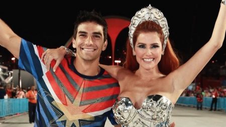 Marido de Deborah Secco dribla quarentena e passeia com a filha