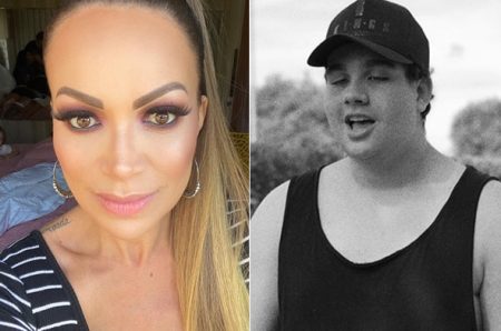 Filho de Solange Almeida perde 75 kg e causa ao postar foto de cueca