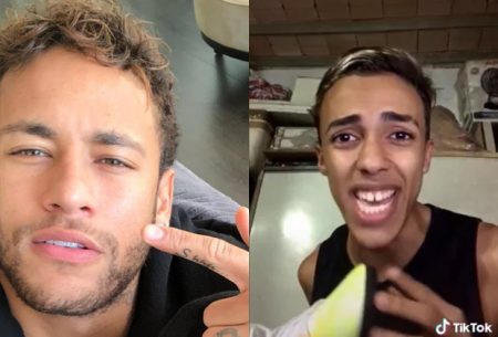 Neymar surpreende fã tiktoker e reação dá o que falar na web