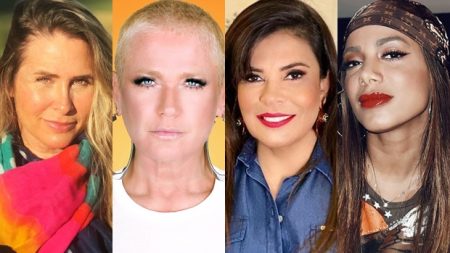 Mara Maravilha alfineta Xuxa, provoca Anitta e causa climão com Andréa Sorvetão
