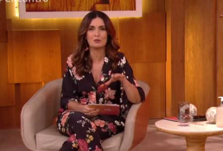 Fátima Bernardes chama a atenção com debate inusitado no Encontro